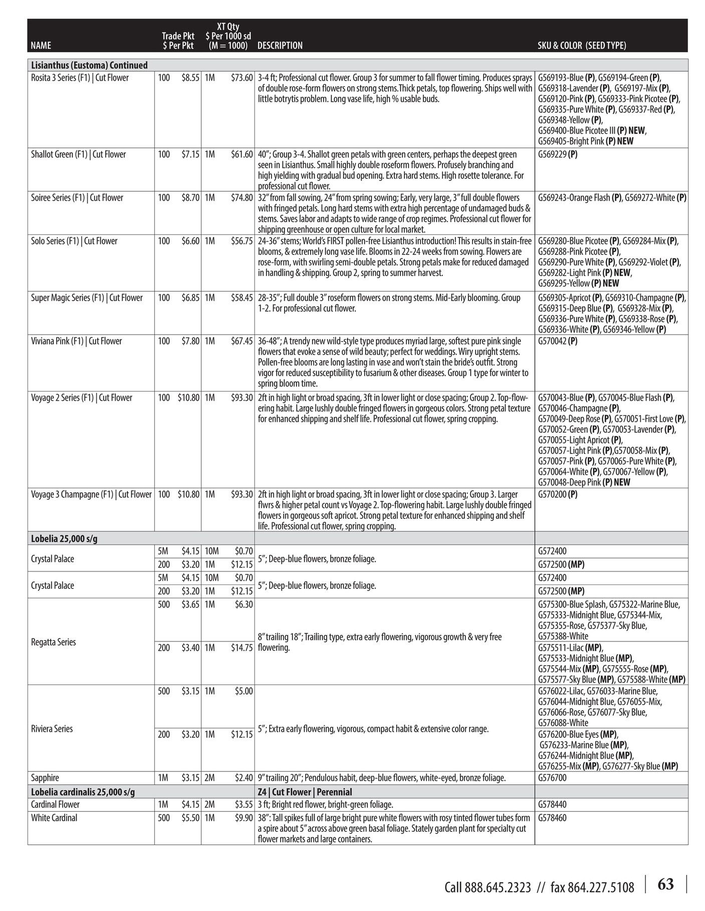 GeoSeed Professional Seed Catalog Weekly Ad July 1, 2026 - June 30, 2027