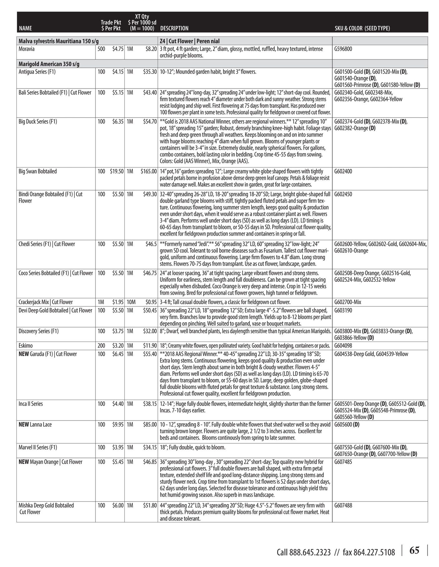 GeoSeed Professional Seed Catalog Weekly Ad July 1, 2026 - June 30, 2027