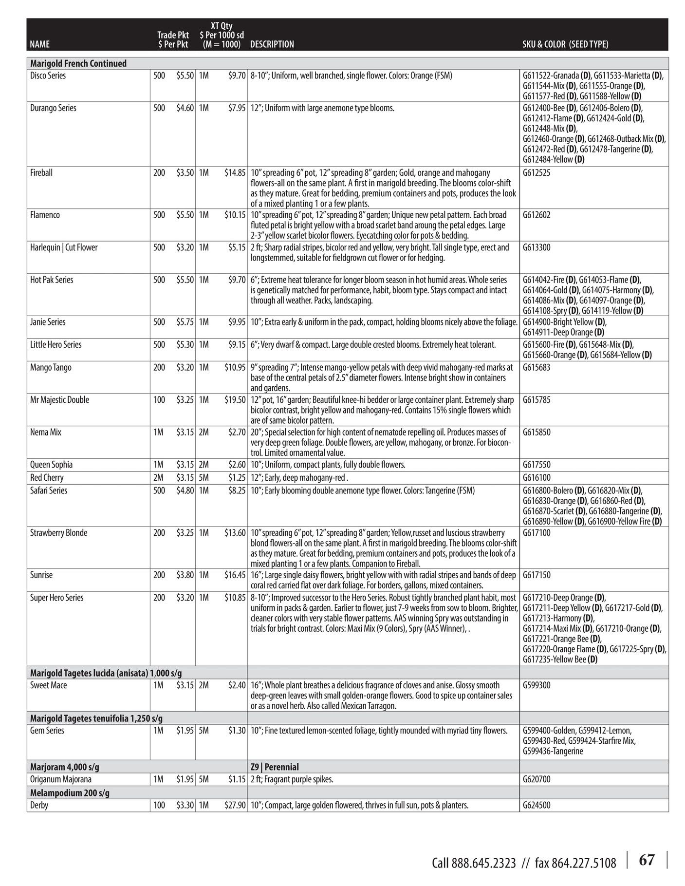GeoSeed Professional Seed Catalog Weekly Ad July 1, 2026 - June 30, 2027