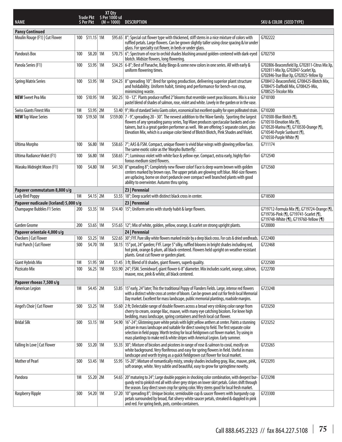 GeoSeed Professional Seed Catalog Weekly Ad July 1, 2026 - June 30, 2027