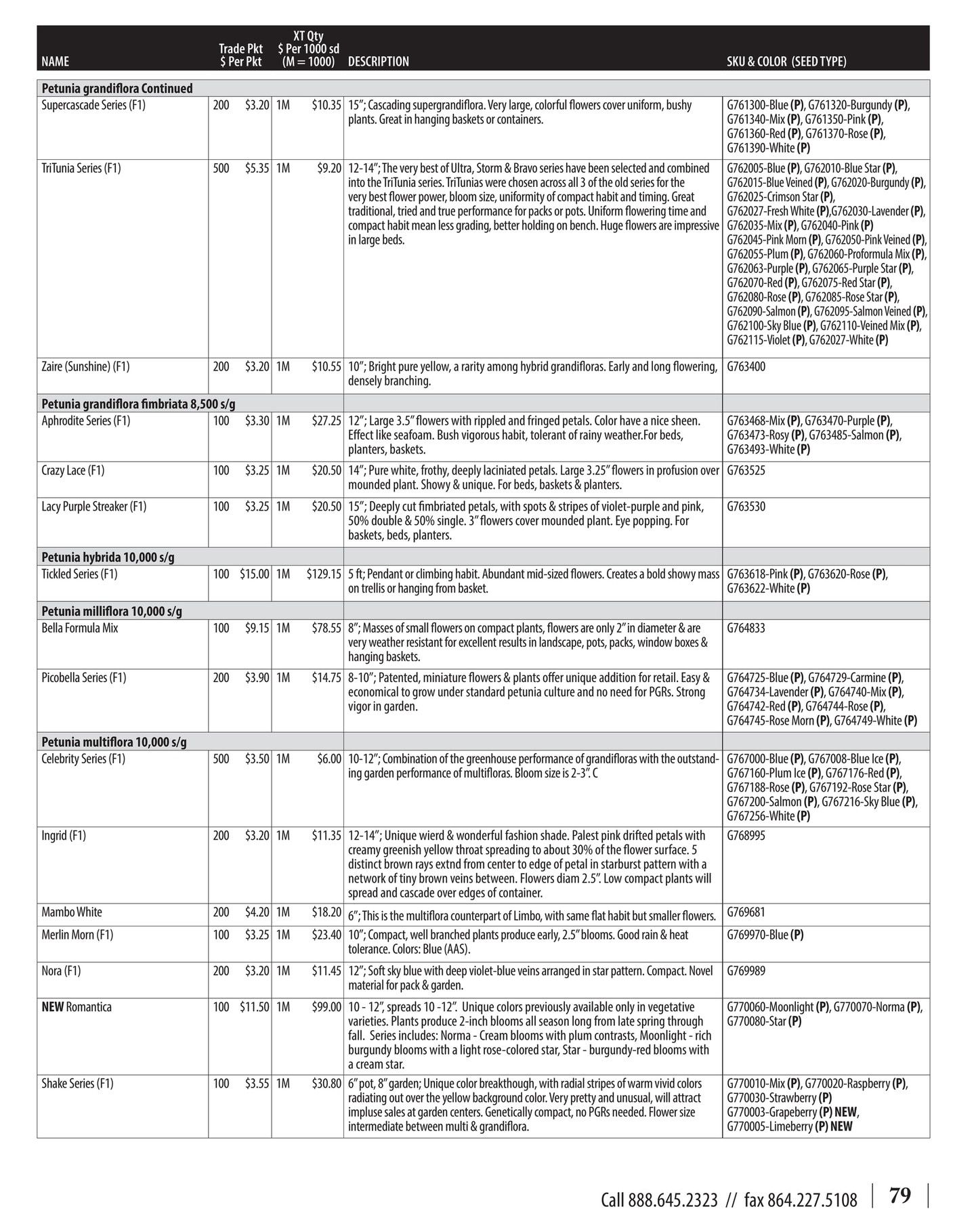 GeoSeed Professional Seed Catalog Weekly Ad July 1, 2026 - June 30, 2027