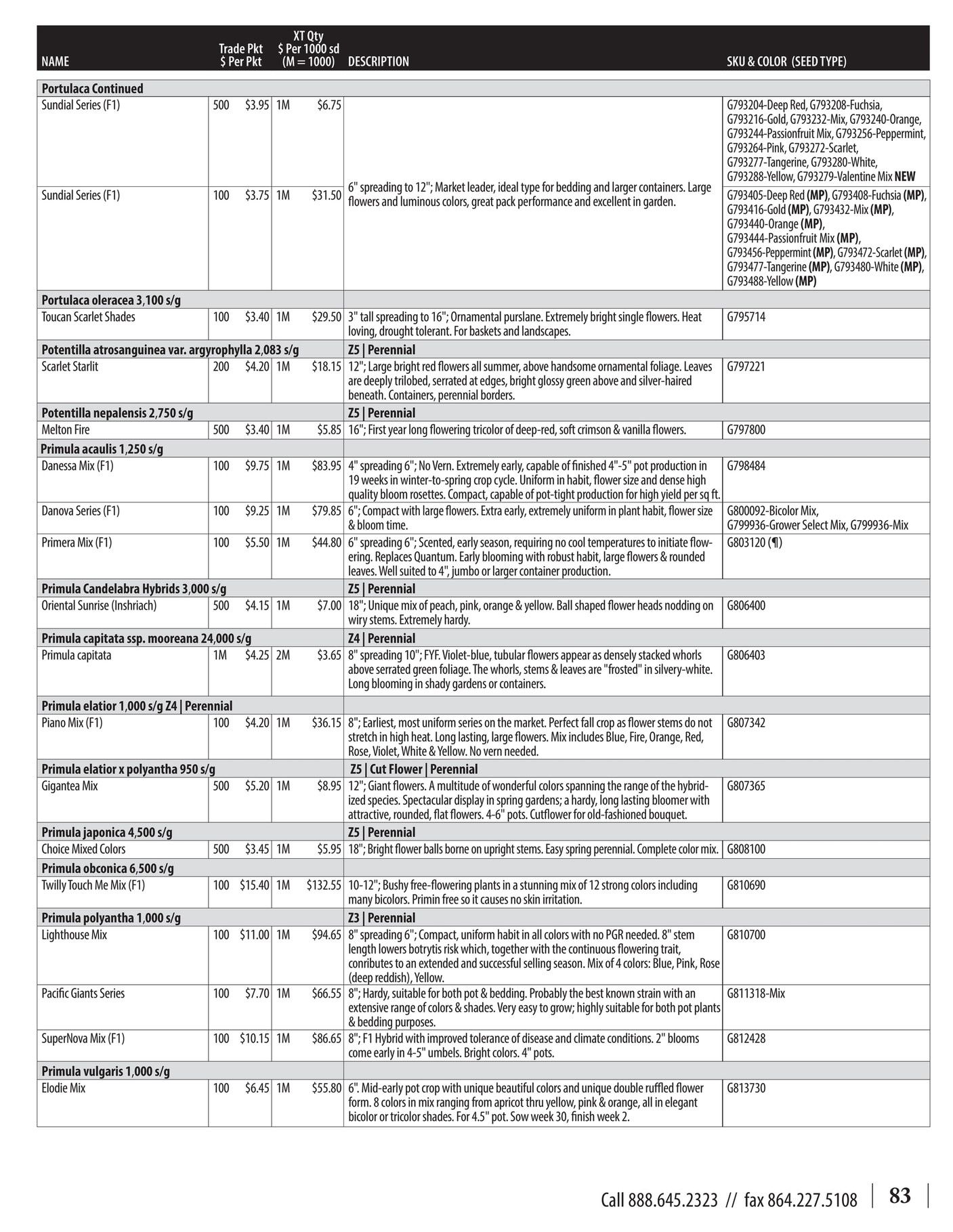 GeoSeed Professional Seed Catalog Weekly Ad July 1, 2026 - June 30, 2027
