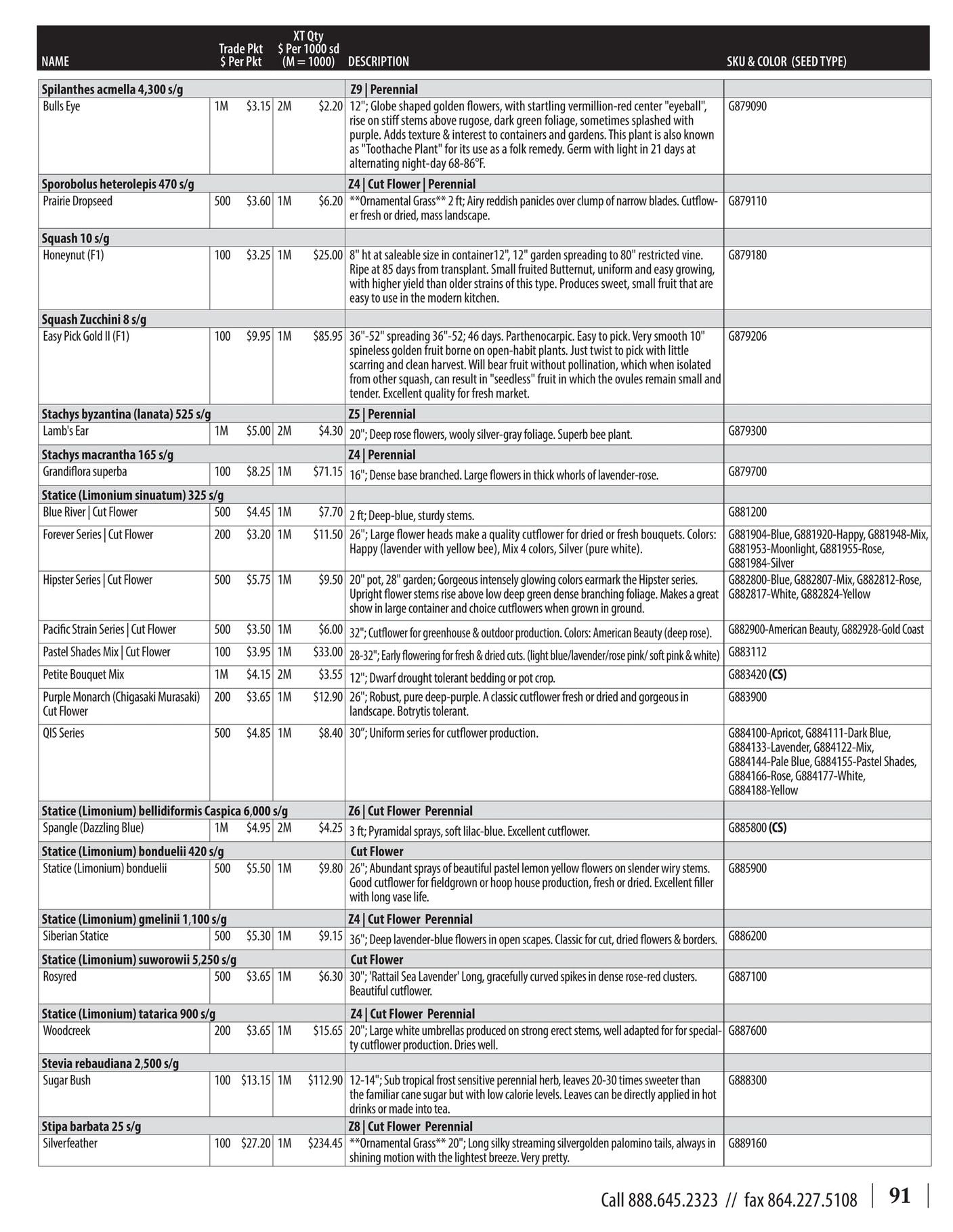 GeoSeed Professional Seed Catalog Weekly Ad July 1, 2026 - June 30, 2027