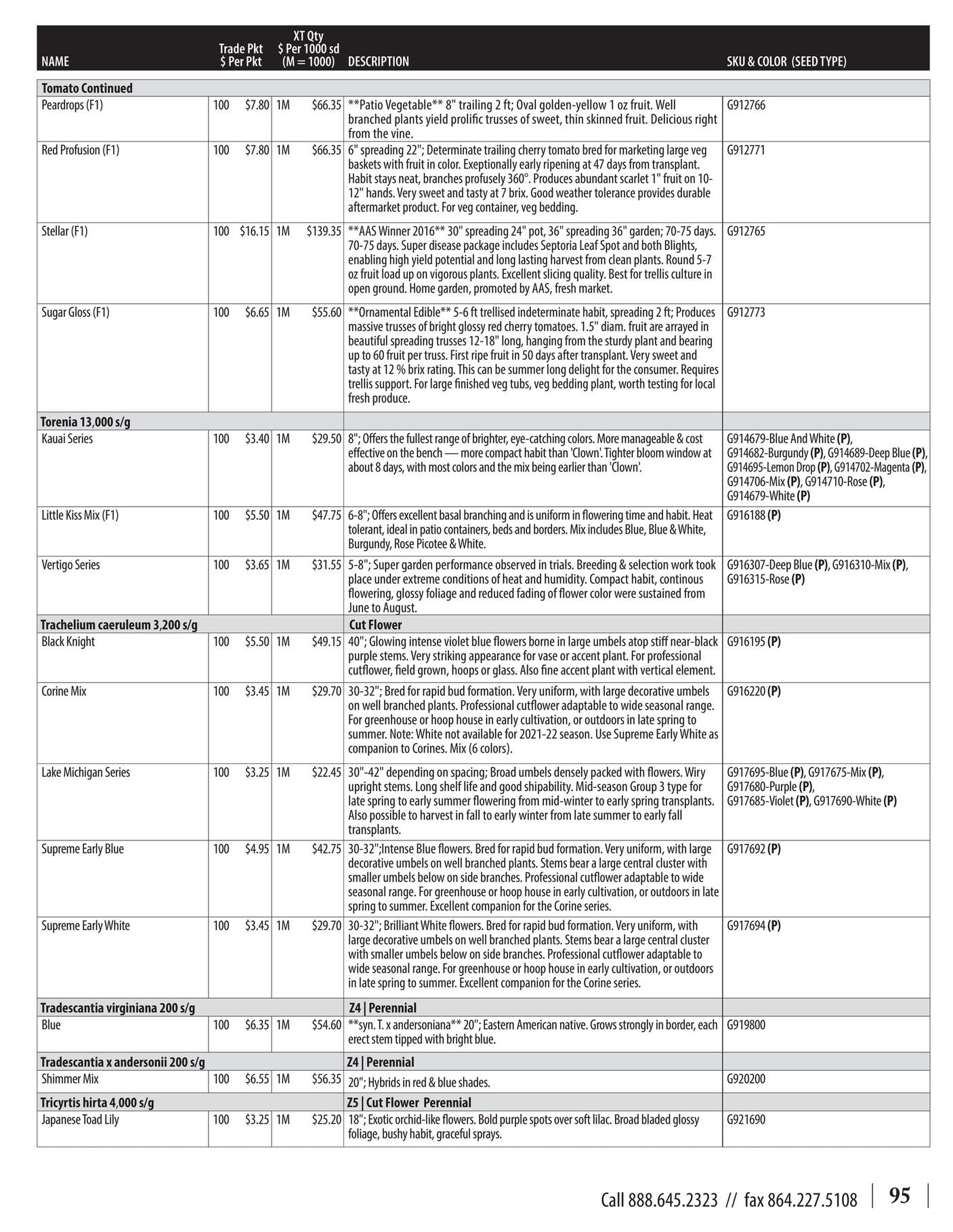 GeoSeed Professional Seed Catalog Weekly Ad July 1, 2026 - June 30, 2027