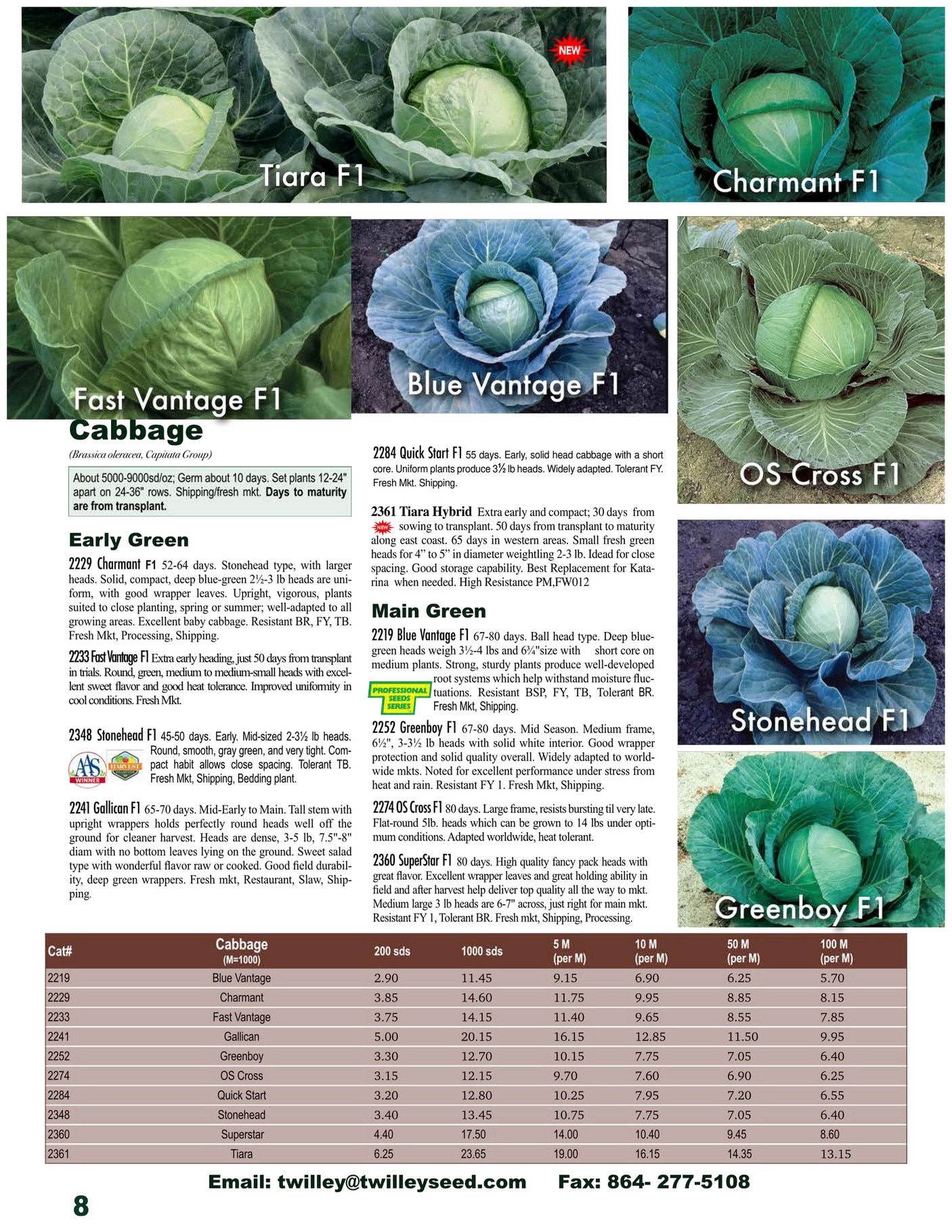 Twilley Seed Professional Seed Catalog Weekly Ad July 1, 2025 - December 31, 2026