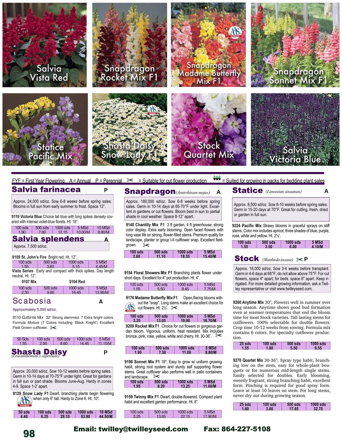 Twilley Seed Professional Seed Catalog Weekly Ad July 1, 2025 - December 31, 2026