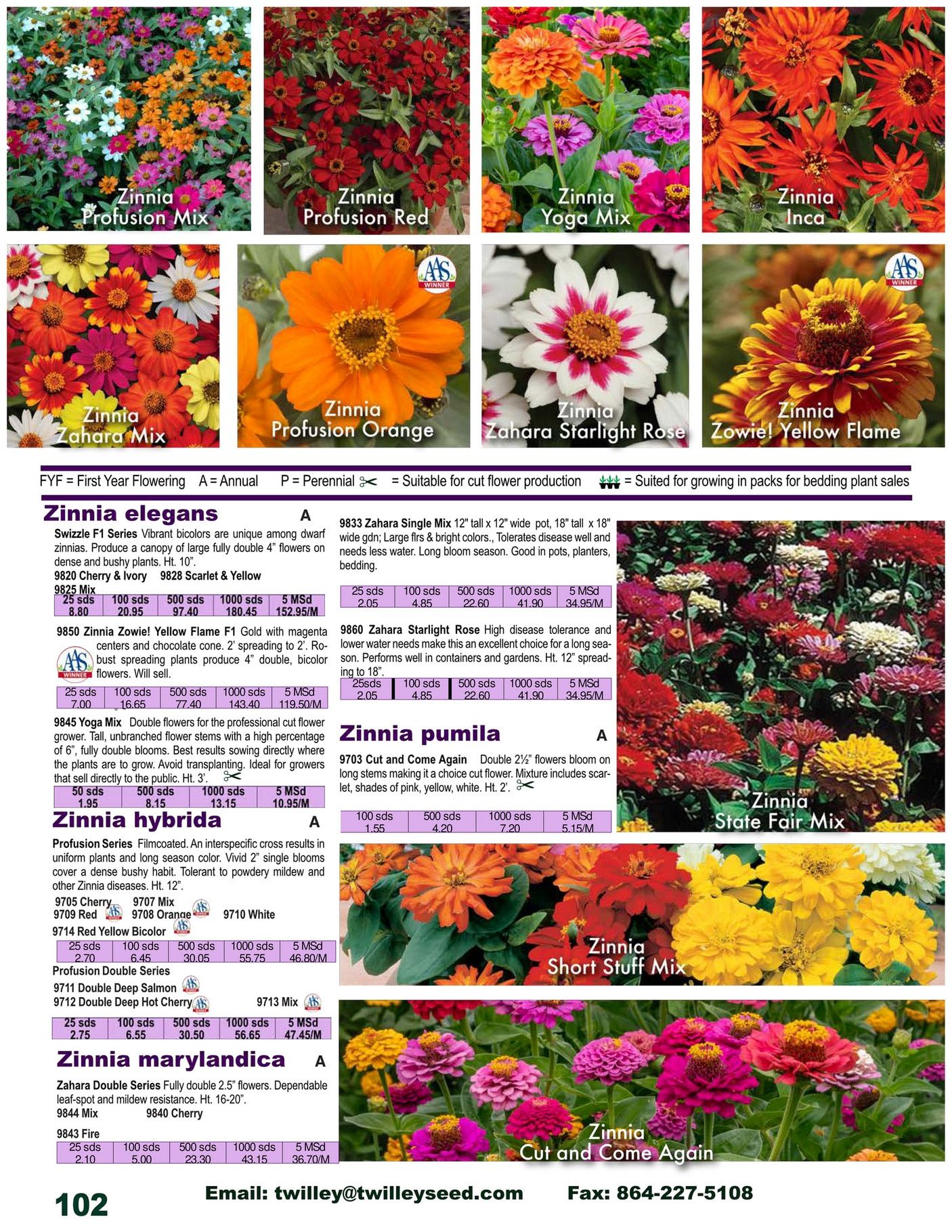Twilley Seed Professional Seed Catalog Weekly Ad July 1, 2025 - December 31, 2026