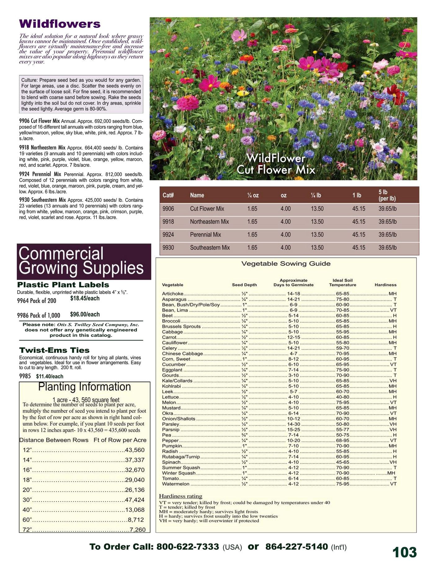 Twilley Seed Professional Seed Catalog Weekly Ad July 1, 2025 - December 31, 2026