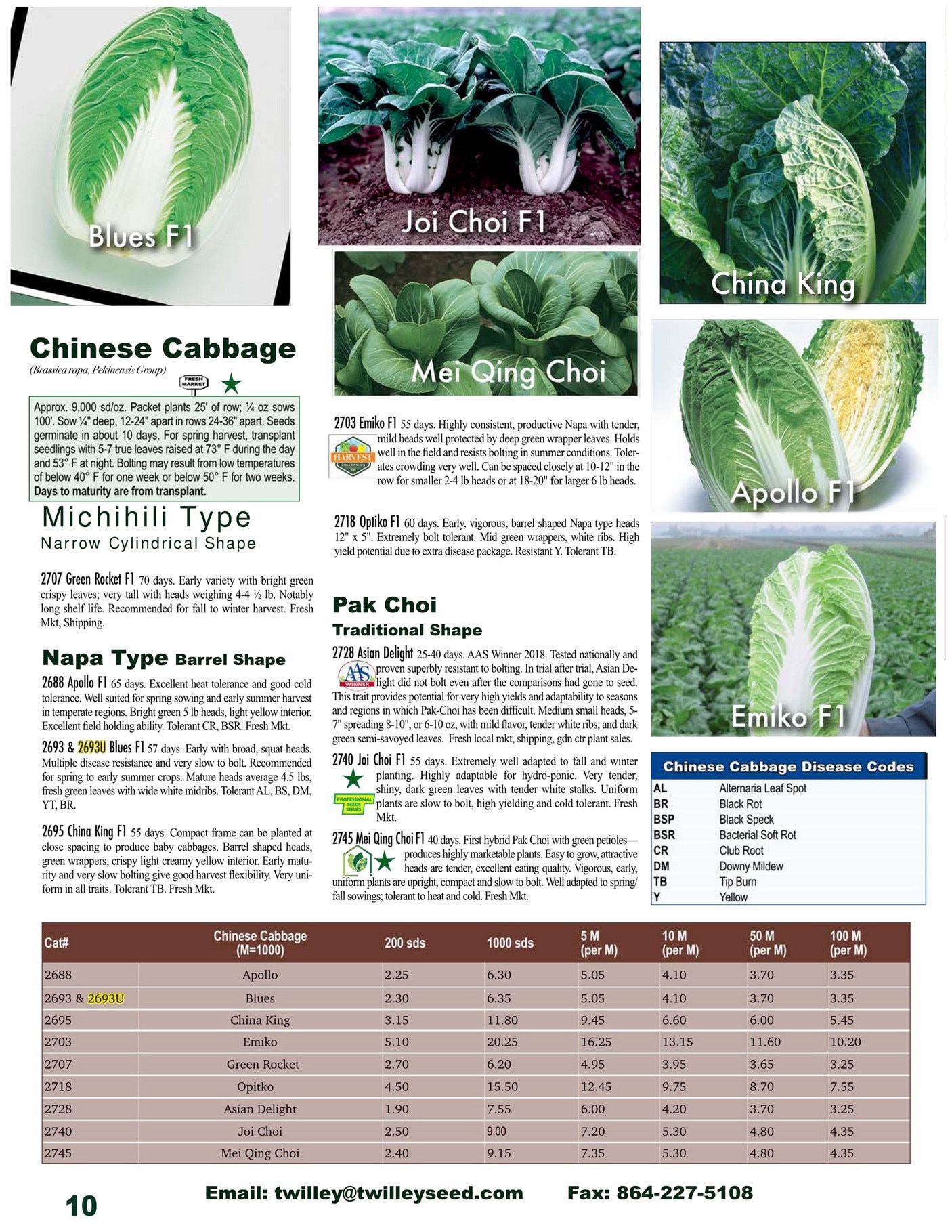 Twilley Seed Professional Seed Catalog Weekly Ad July 1, 2025 - December 31, 2026