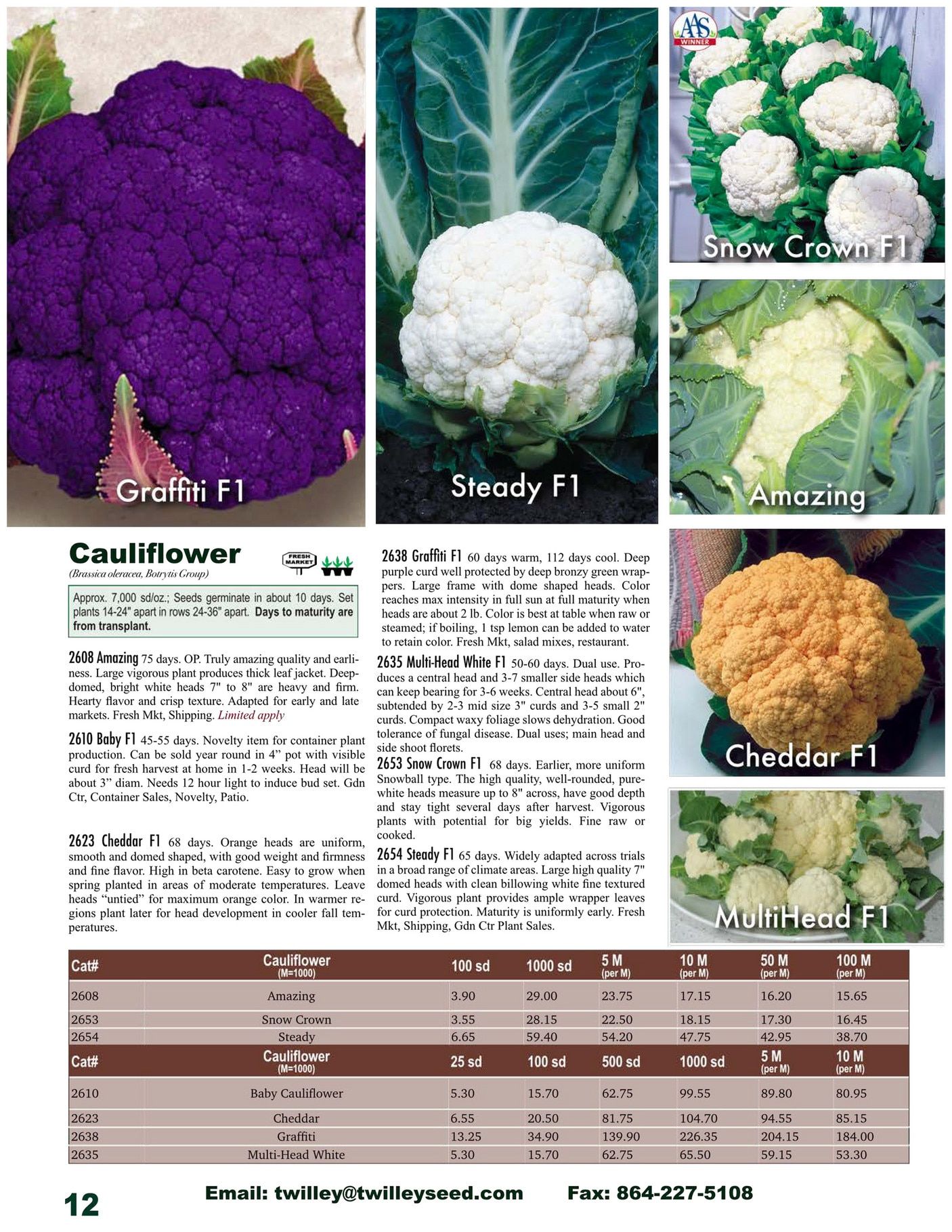 Twilley Seed Professional Seed Catalog Weekly Ad July 1, 2025 - December 31, 2026