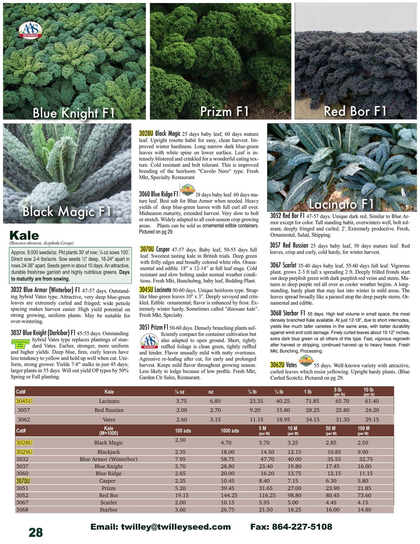 Twilley Seed Professional Seed Catalog Weekly Ad July 1, 2025 - December 31, 2026