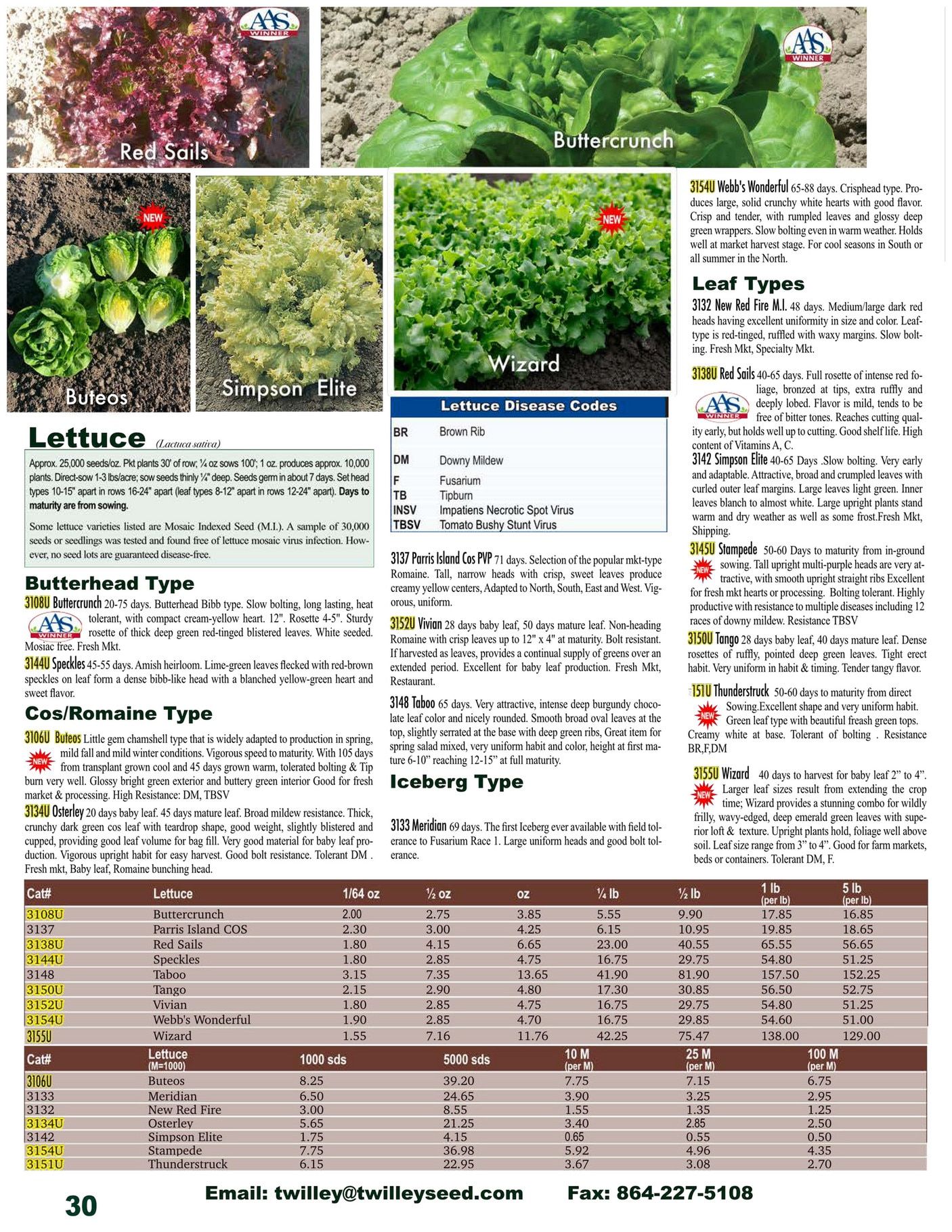 Twilley Seed Professional Seed Catalog Weekly Ad July 1, 2025 - December 31, 2026