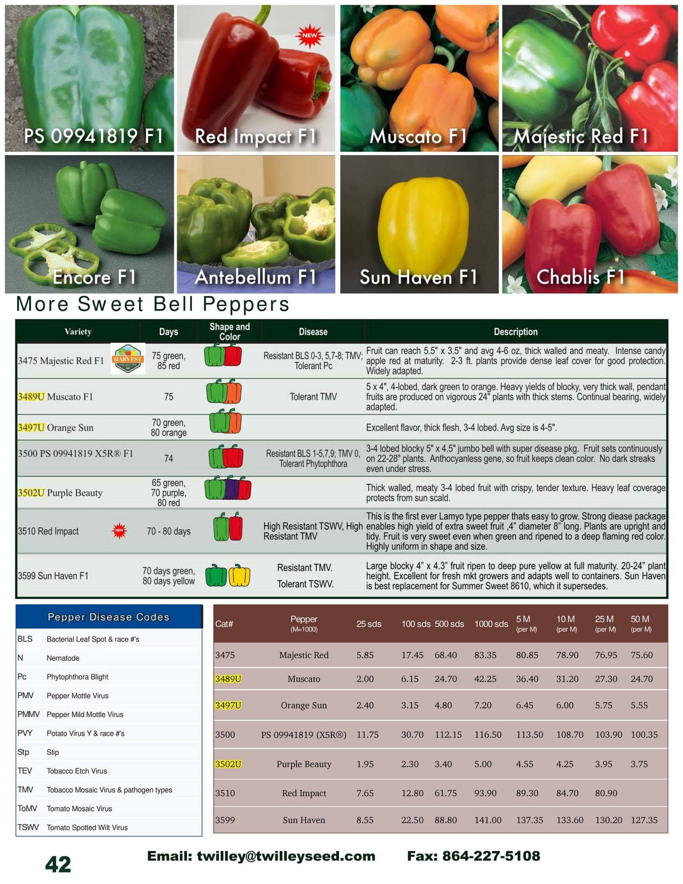 Twilley Seed Professional Seed Catalog Weekly Ad July 1, 2025 - December 31, 2026