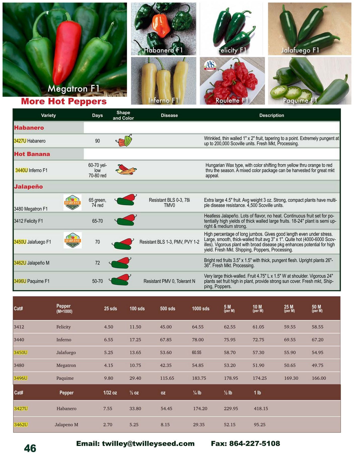 Twilley Seed Professional Seed Catalog Weekly Ad July 1, 2025 - December 31, 2026