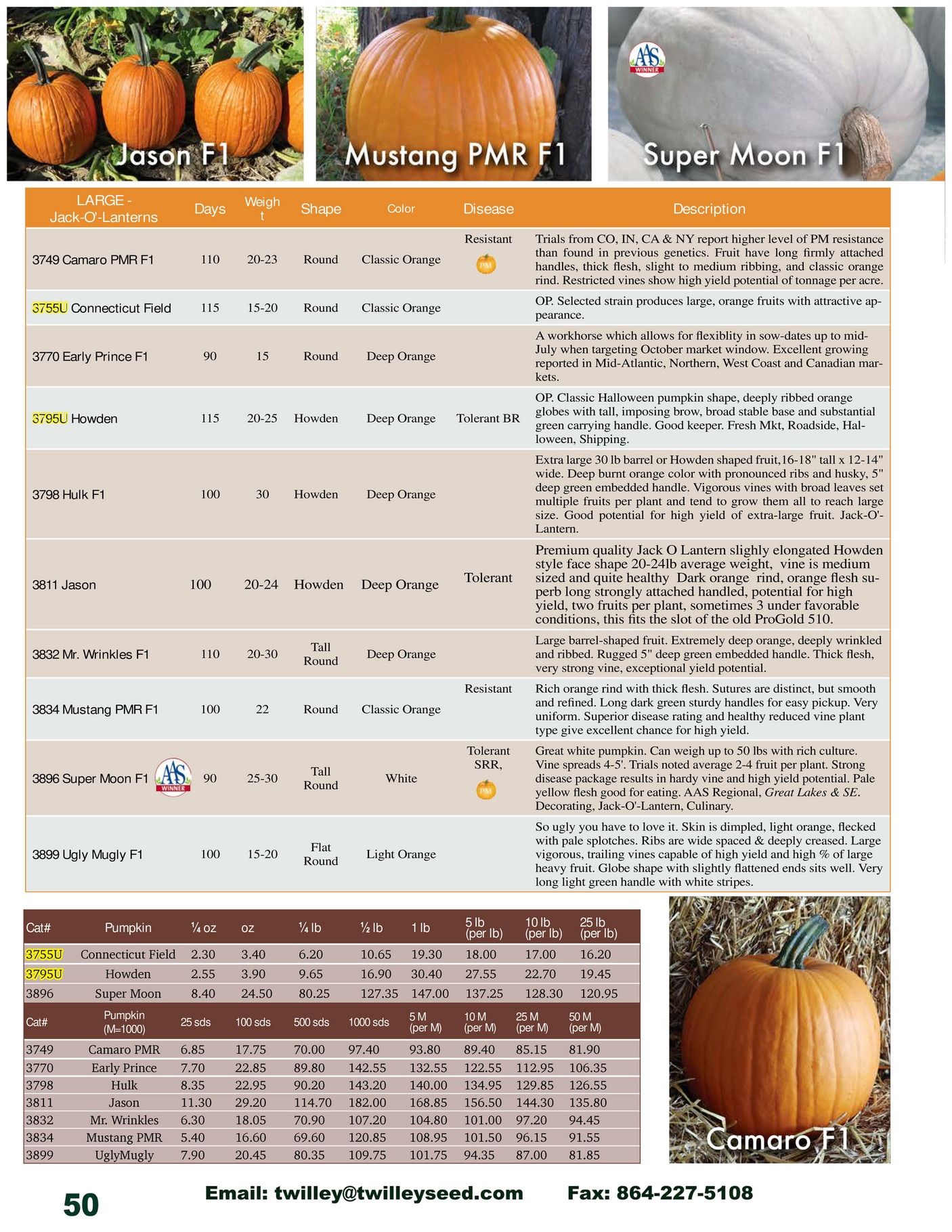 Twilley Seed Professional Seed Catalog Weekly Ad July 1, 2025 - December 31, 2026