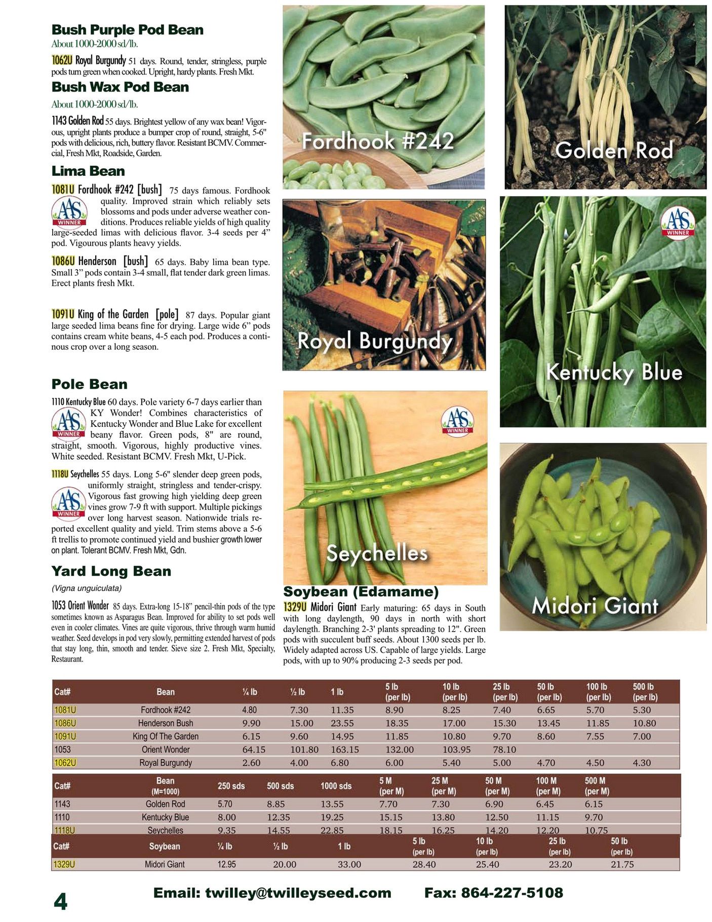 Twilley Seed Professional Seed Catalog Weekly Ad July 1, 2025 - December 31, 2026