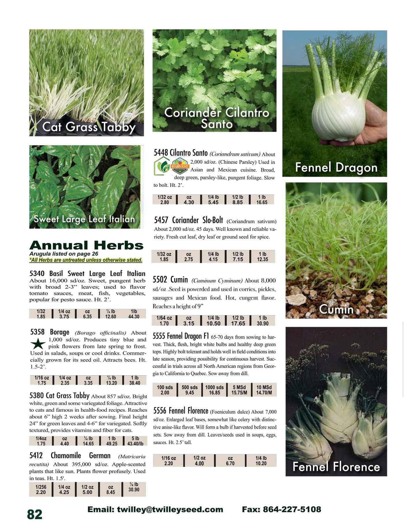 Twilley Seed Professional Seed Catalog Weekly Ad July 1, 2025 - December 31, 2026