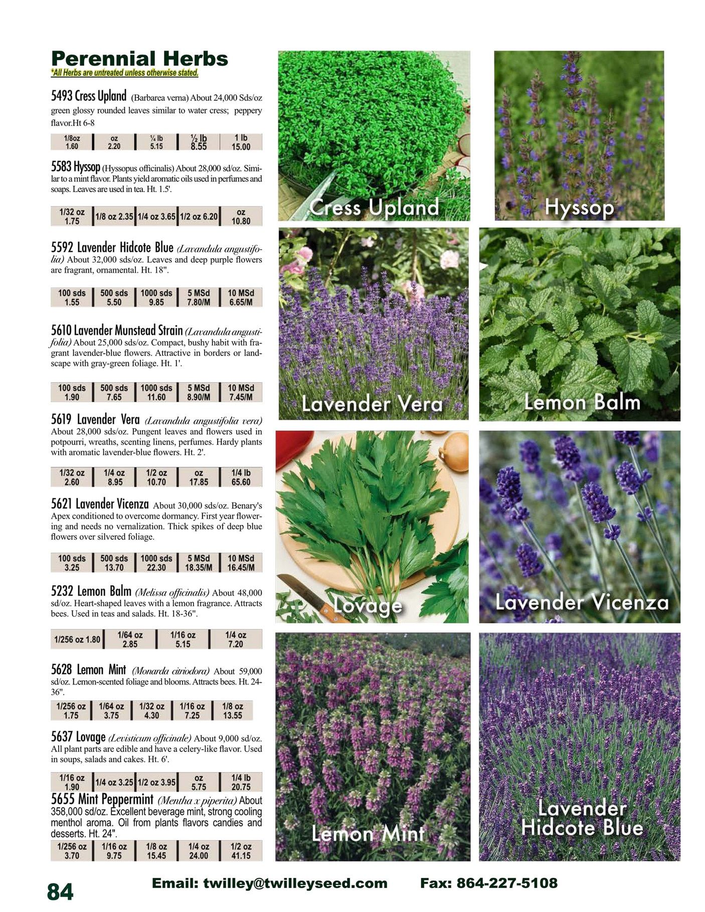 Twilley Seed Professional Seed Catalog Weekly Ad July 1, 2025 - December 31, 2026