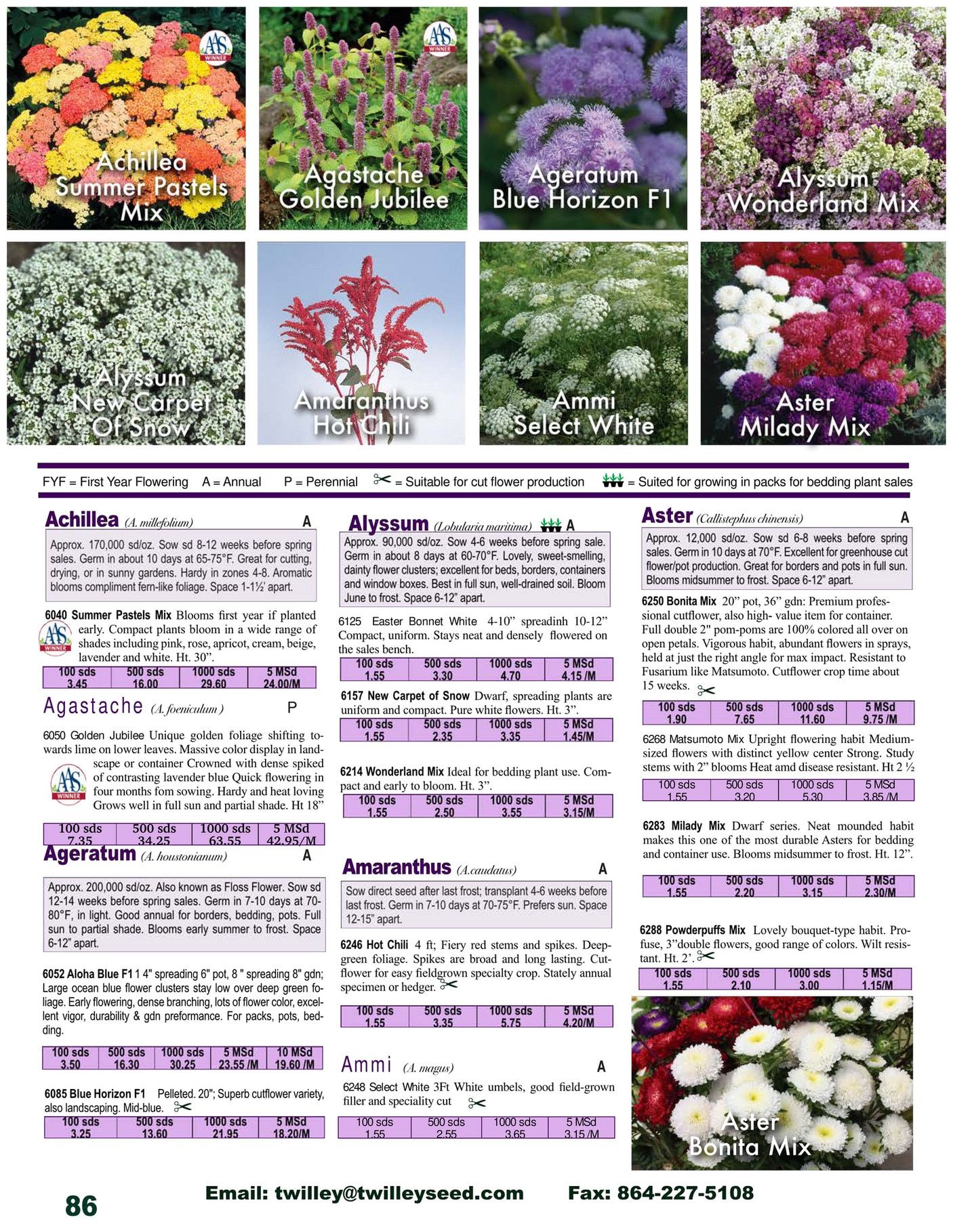 Twilley Seed Professional Seed Catalog Weekly Ad July 1, 2025 - December 31, 2026