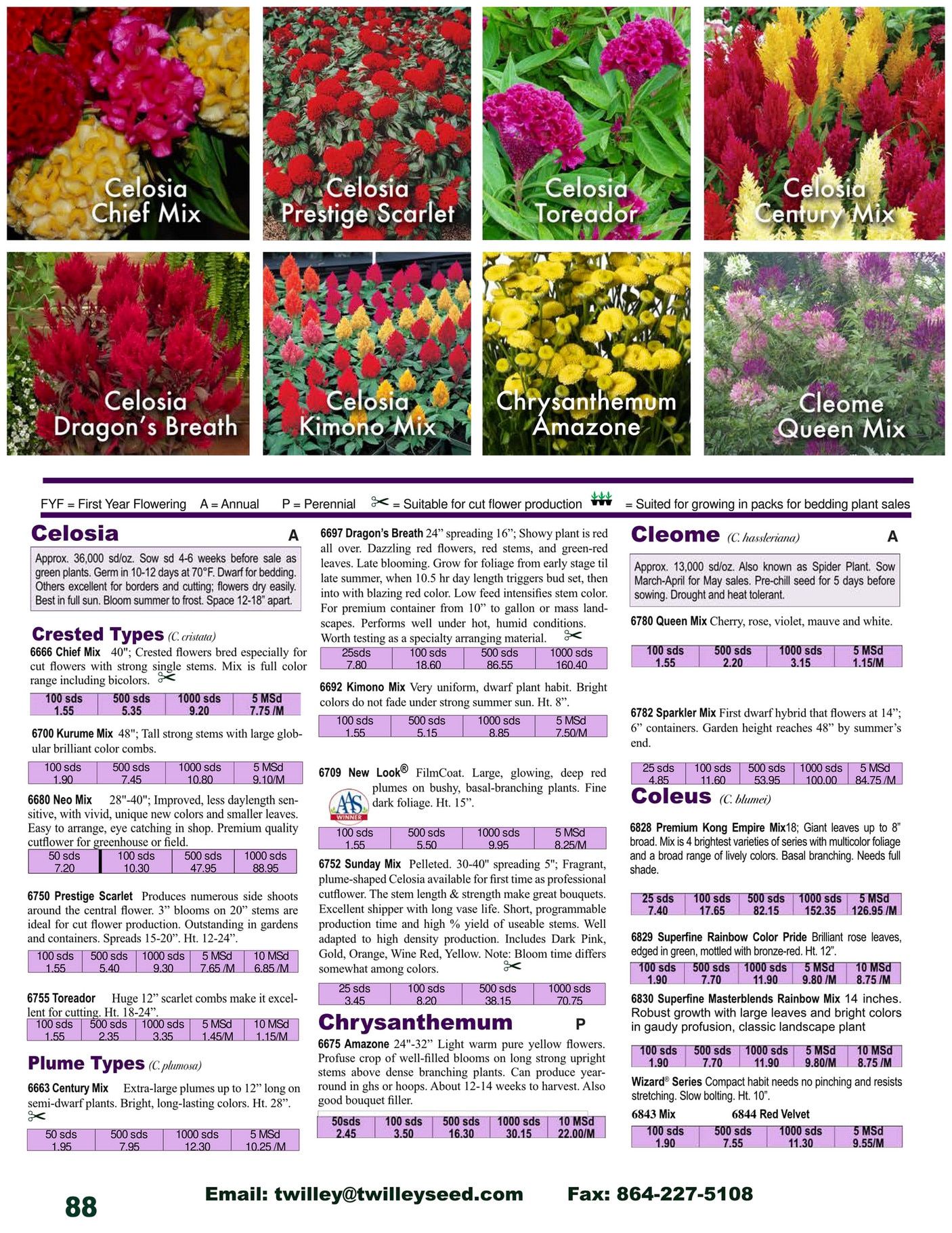 Twilley Seed Professional Seed Catalog Weekly Ad July 1, 2025 - December 31, 2026