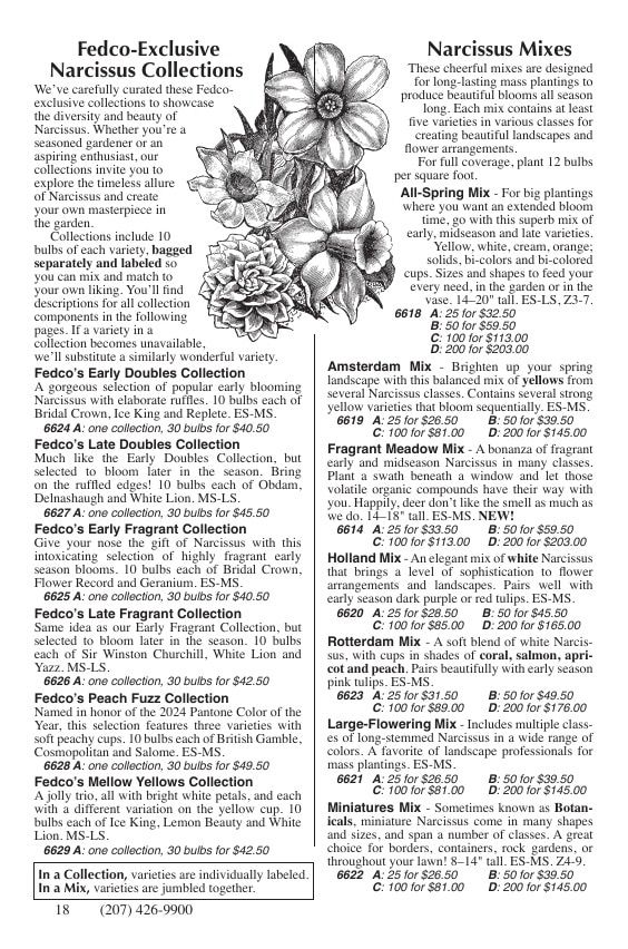 Fedco Seeds Bulbs Catalog Weekly Ad January 1 - December 31, 2026