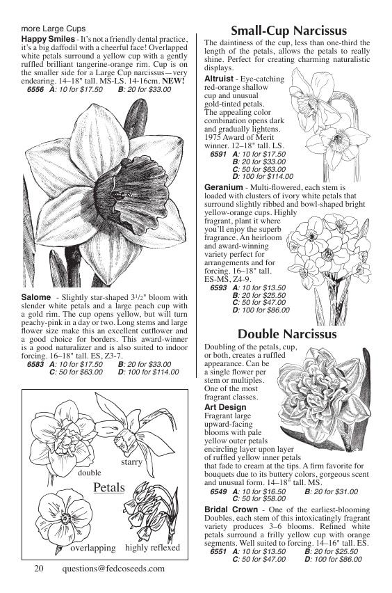 Fedco Seeds Bulbs Catalog Weekly Ad January 1 - December 31, 2026