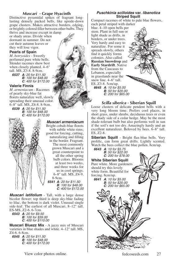 Fedco Seeds Bulbs Catalog Weekly Ad January 1 - December 31, 2026