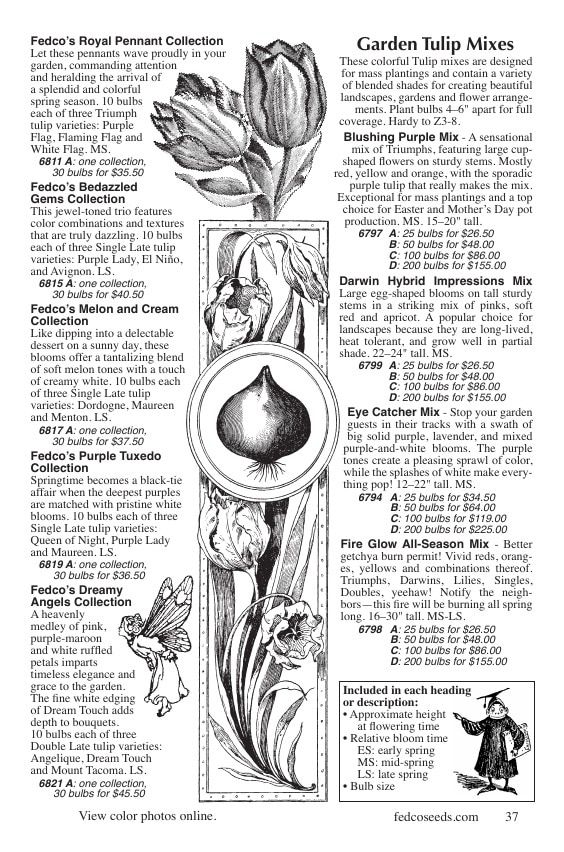 Fedco Seeds Bulbs Catalog Weekly Ad January 1 - December 31, 2026