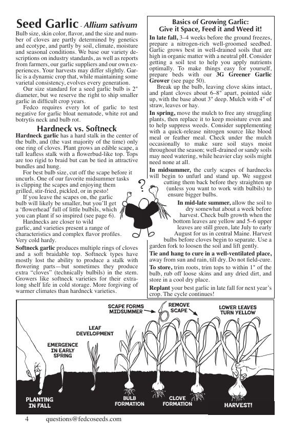 Fedco Seeds Bulbs Catalog Weekly Ad January 1 - December 31, 2026