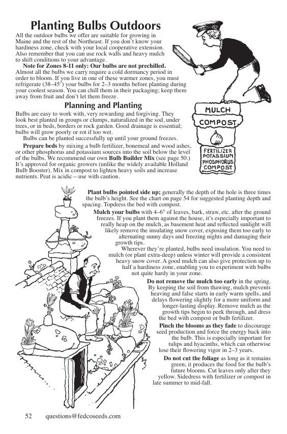 Fedco Seeds Bulbs Catalog Weekly Ad January 1 - December 31, 2026