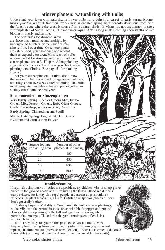 Fedco Seeds Bulbs Catalog Weekly Ad January 1 - December 31, 2026