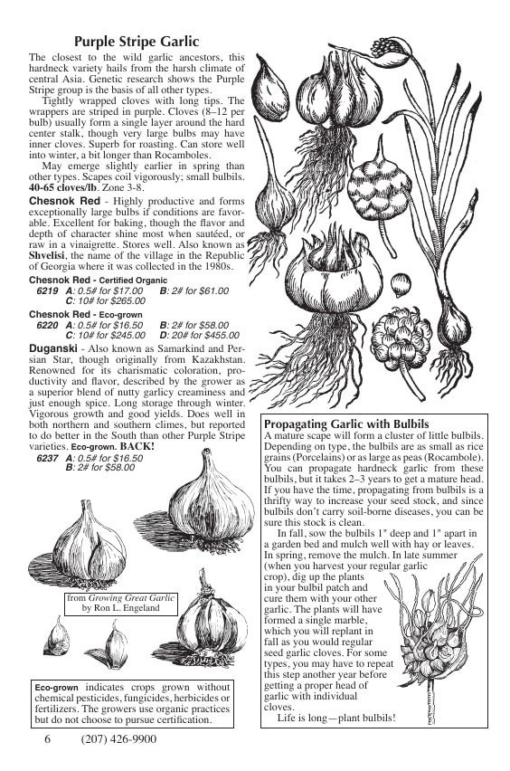 Fedco Seeds Bulbs Catalog Weekly Ad January 1 - December 31, 2026