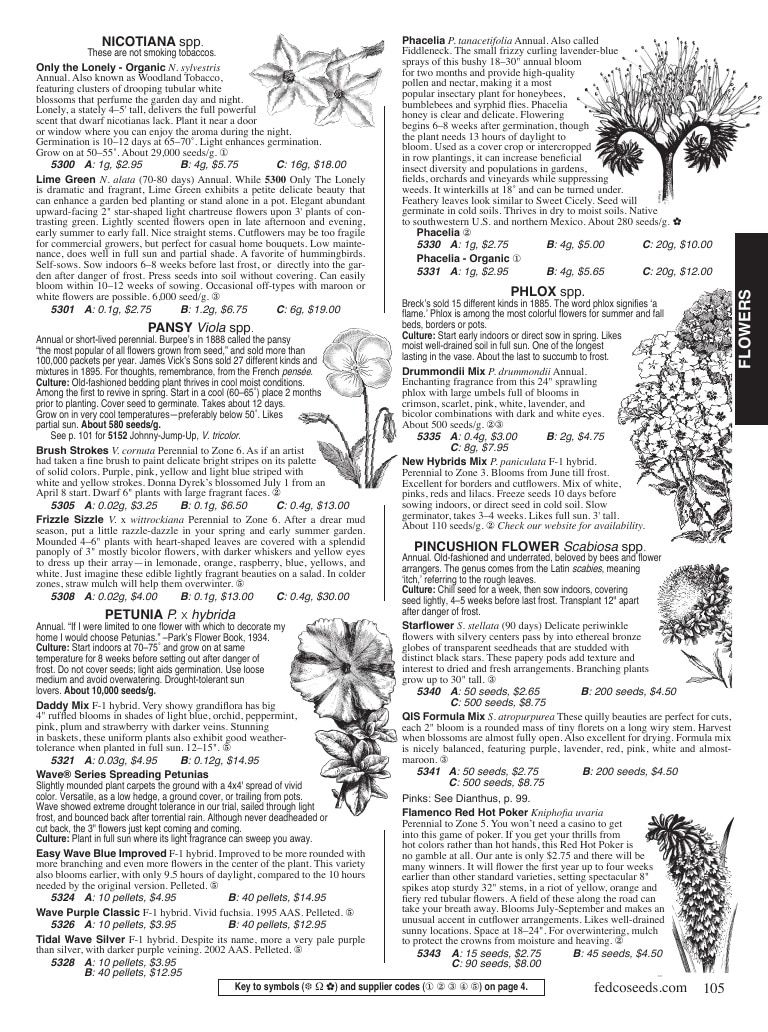 Fedco Seeds Seeds Catalog Weekly Ad January 1 - December 31, 2026