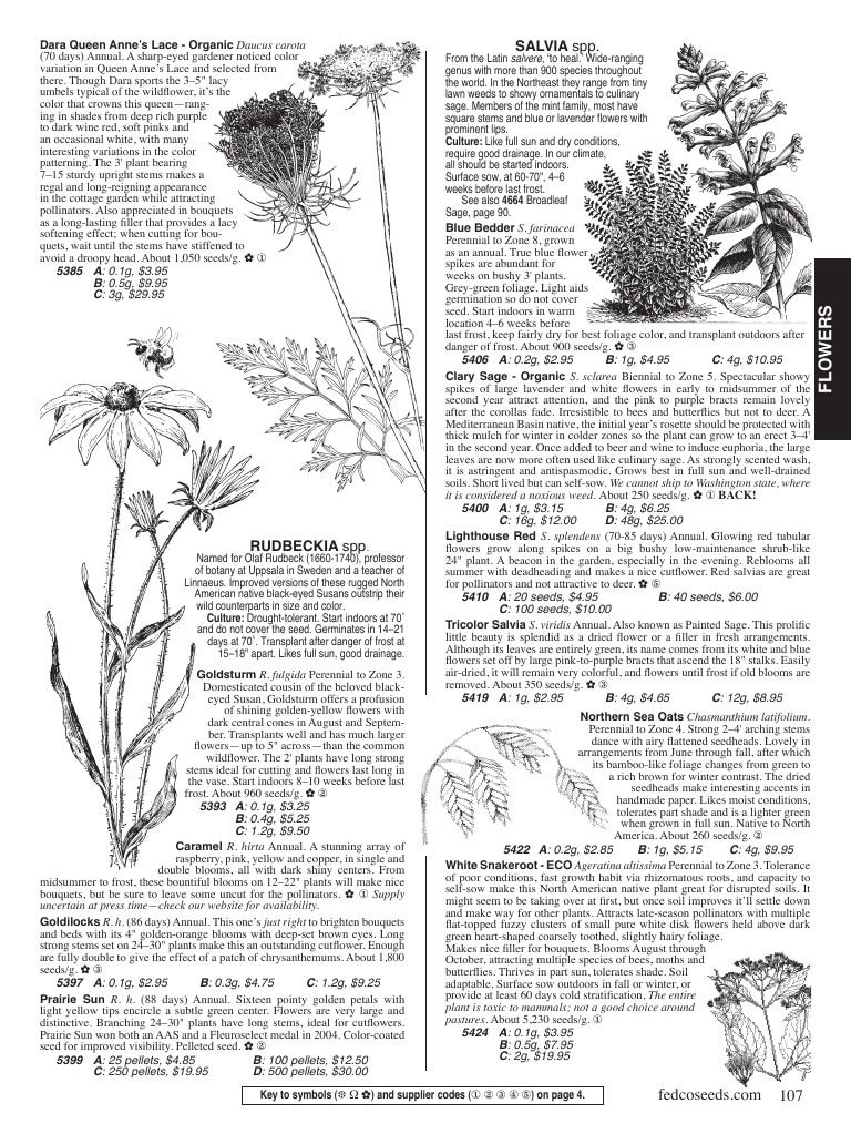 Fedco Seeds Seeds Catalog Weekly Ad January 1 - December 31, 2026