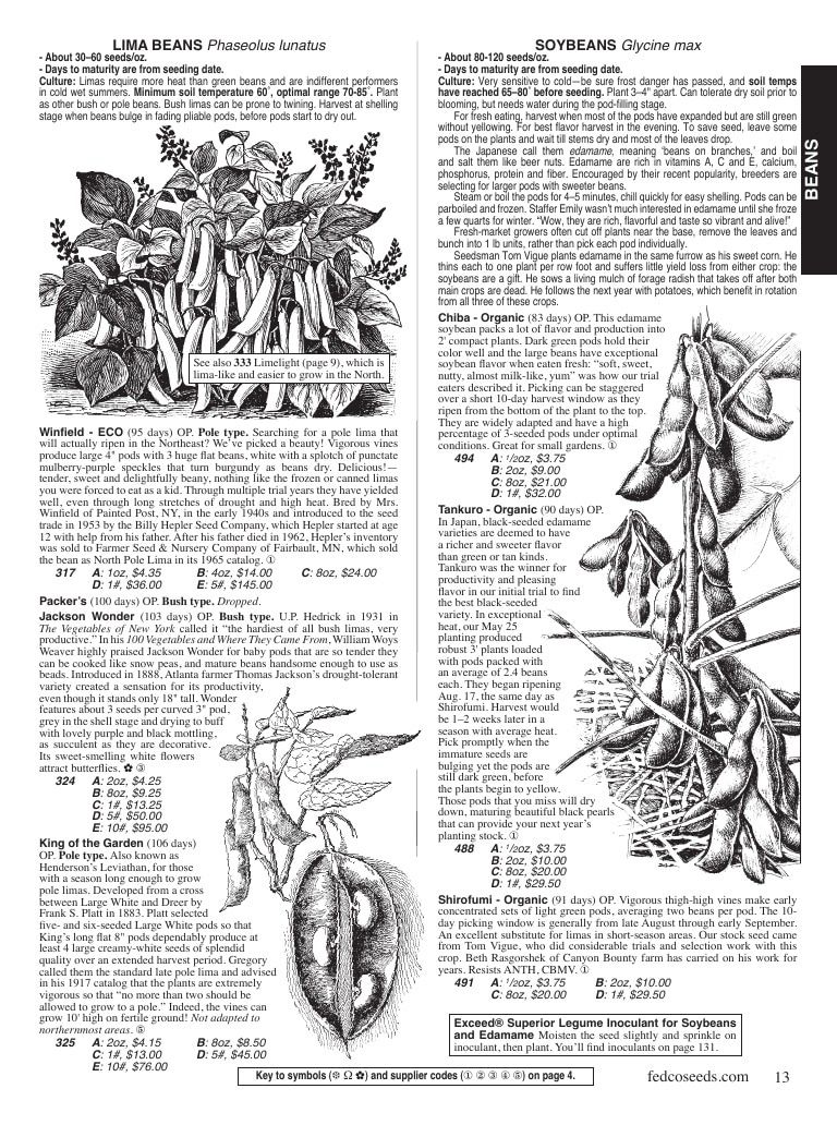 Fedco Seeds Seeds Catalog Weekly Ad January 1 - December 31, 2026