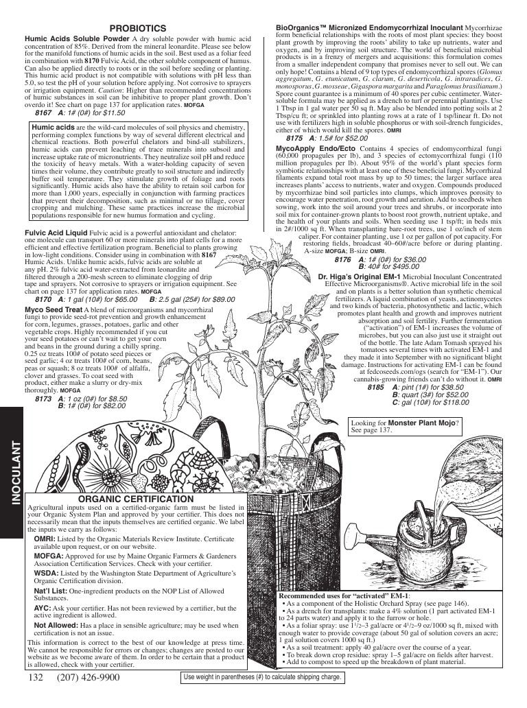 Fedco Seeds Seeds Catalog Weekly Ad January 1 - December 31, 2026