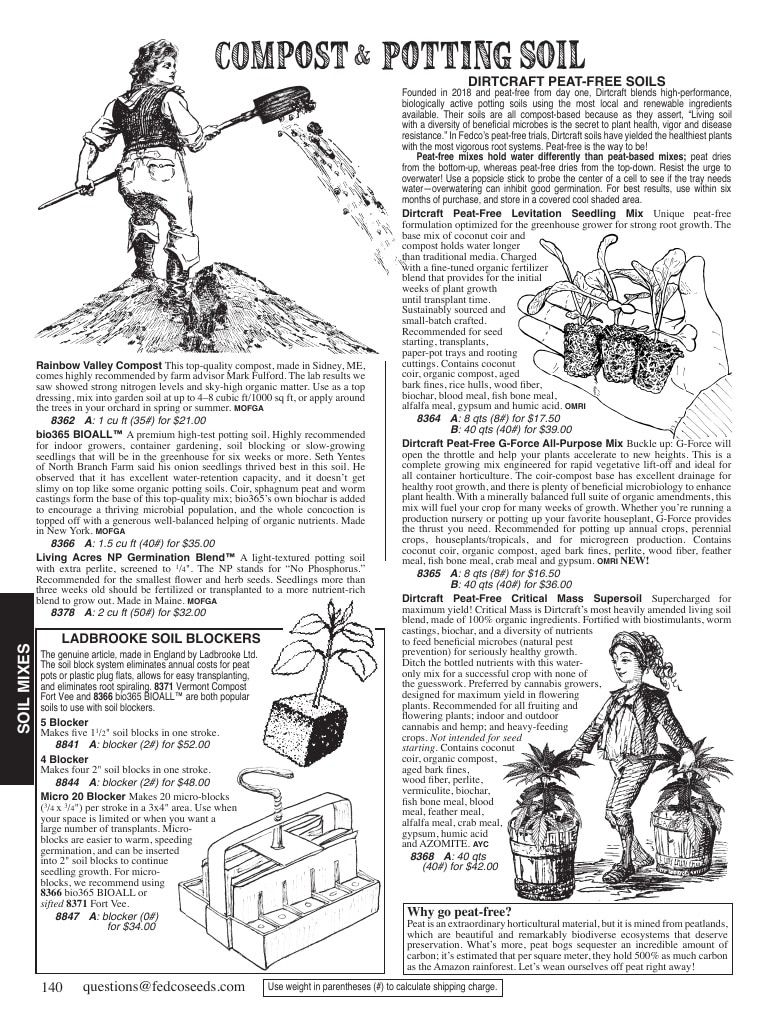 Fedco Seeds Seeds Catalog Weekly Ad January 1 - December 31, 2026