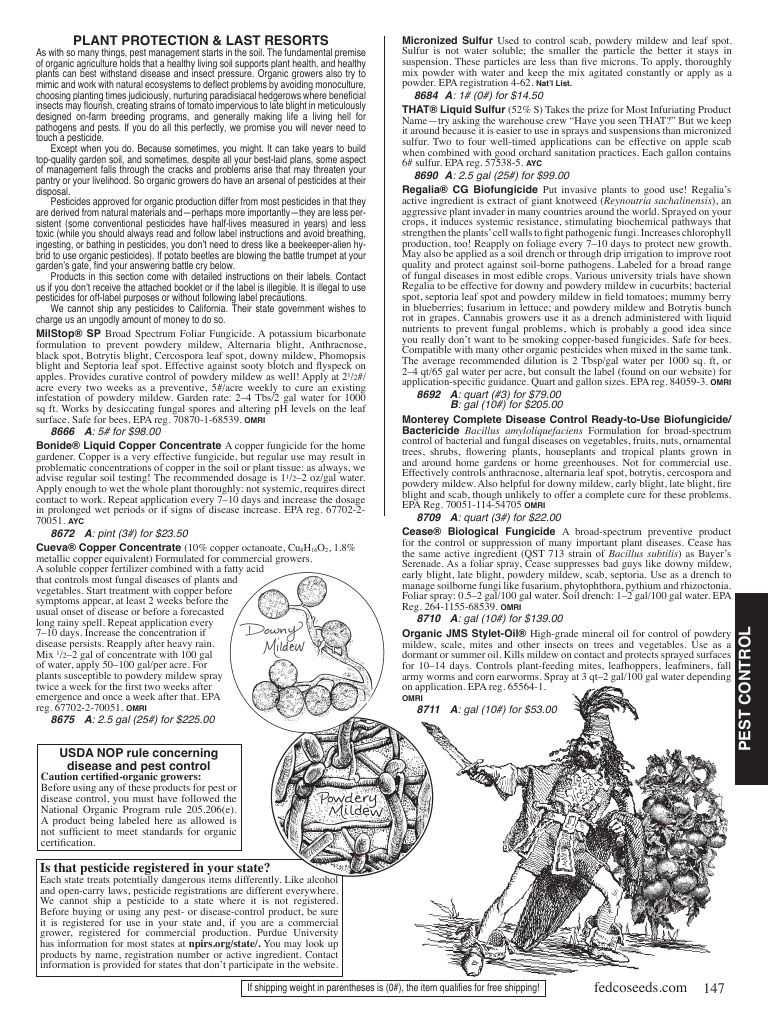 Fedco Seeds Seeds Catalog Weekly Ad January 1 - December 31, 2026