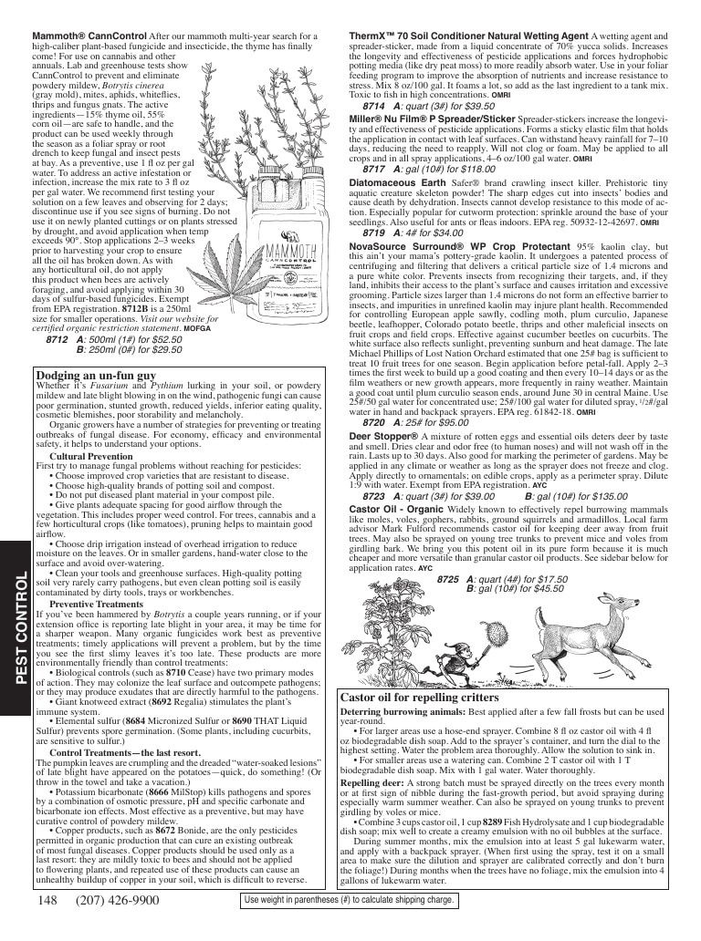 Fedco Seeds Seeds Catalog Weekly Ad January 1 - December 31, 2026