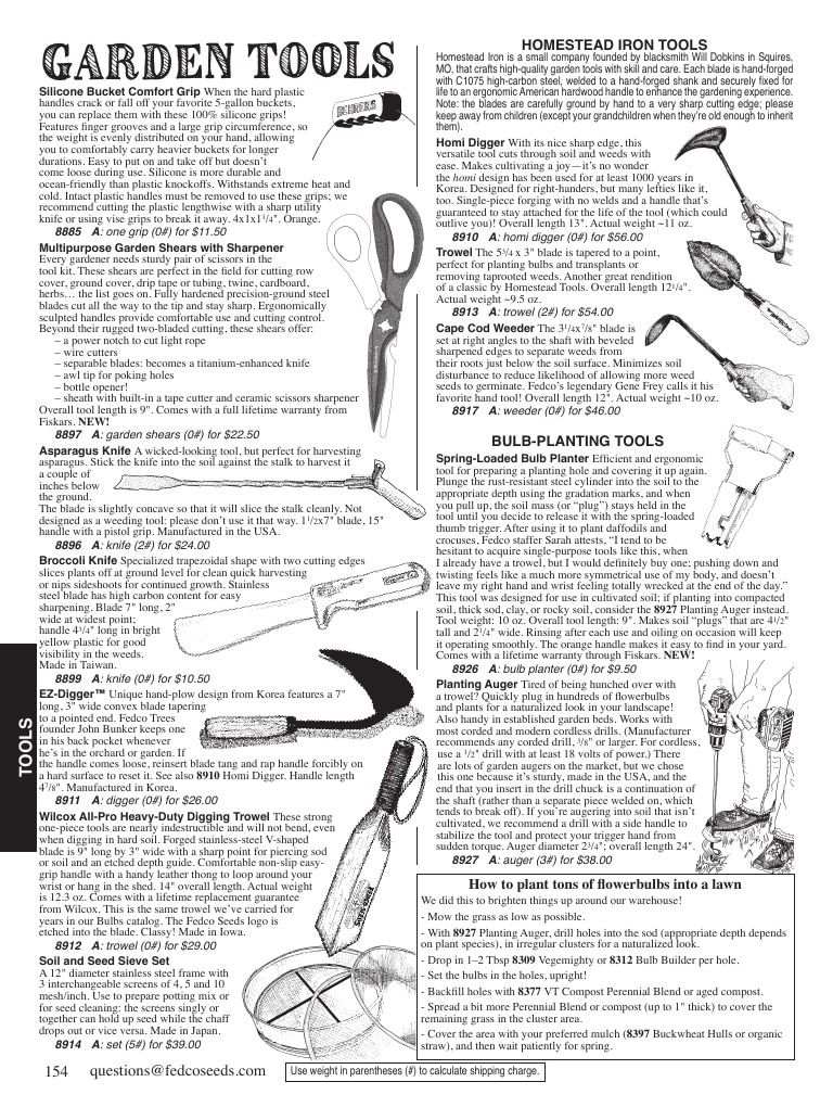 Fedco Seeds Seeds Catalog Weekly Ad January 1 - December 31, 2026