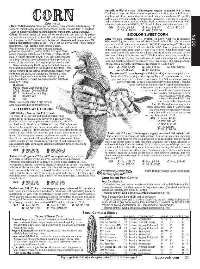 Fedco Seeds Seeds Catalog Weekly Ad January 1 - December 31, 2026
