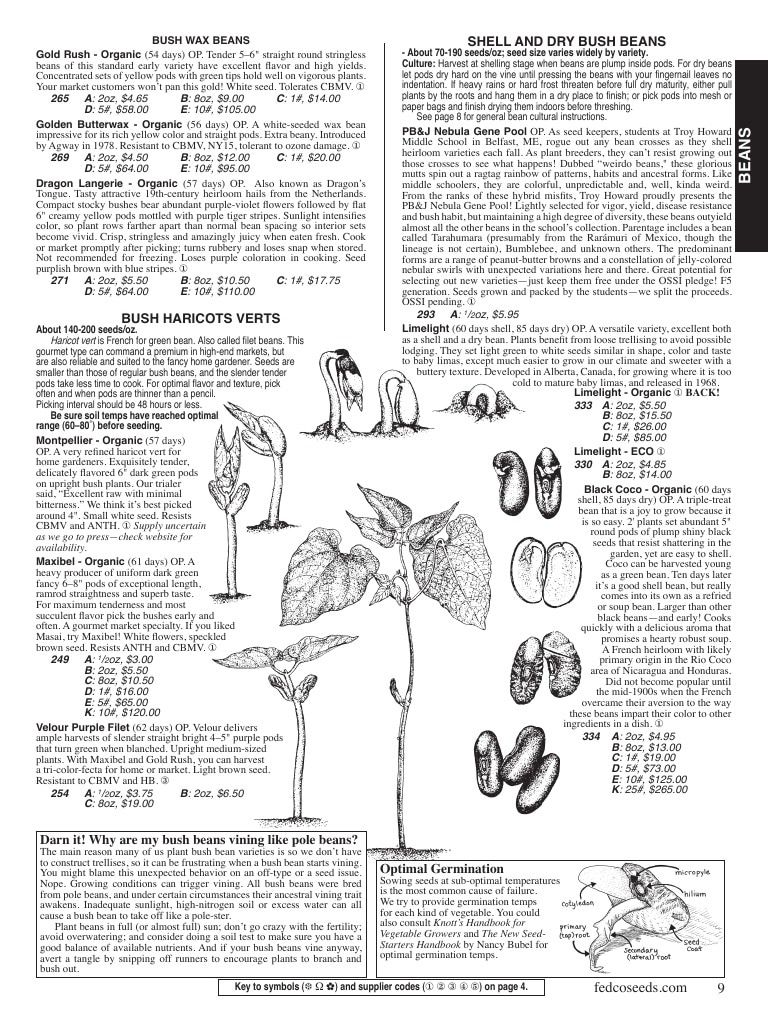 Fedco Seeds Seeds Catalog Weekly Ad January 1 - December 31, 2026