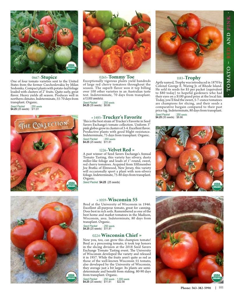 Seed Savers Exchange Annual Catalog Weekly Ad January 1 - December 31, 2026