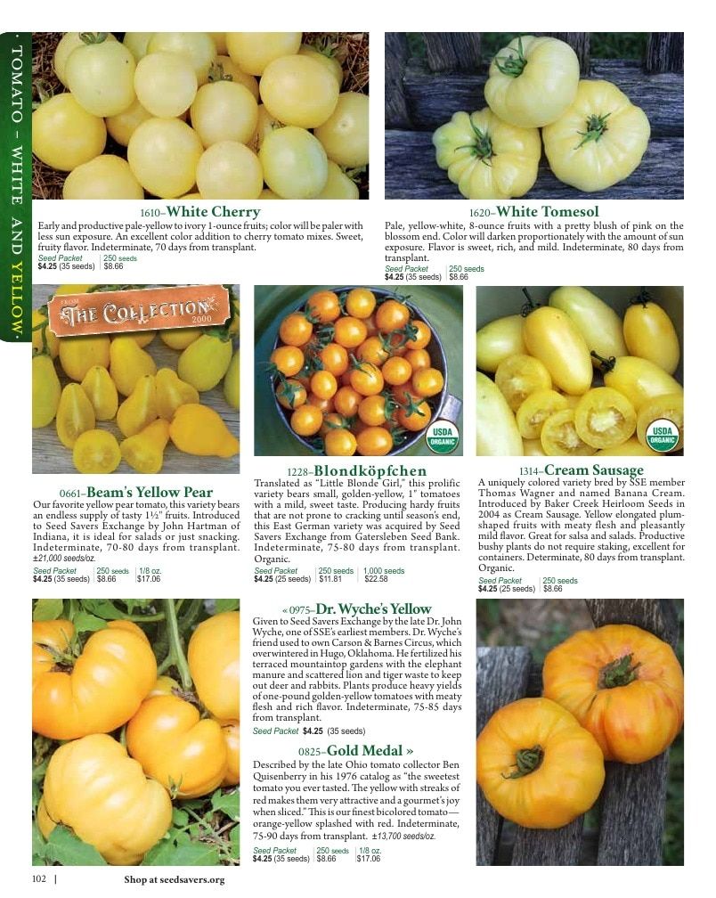 Seed Savers Exchange Annual Catalog Weekly Ad January 1 - December 31, 2026