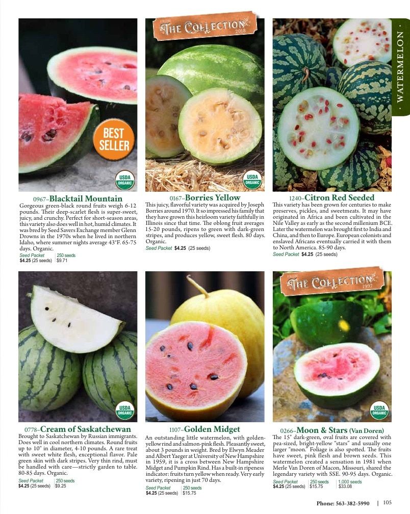 Seed Savers Exchange Annual Catalog Weekly Ad January 1 - December 31, 2026
