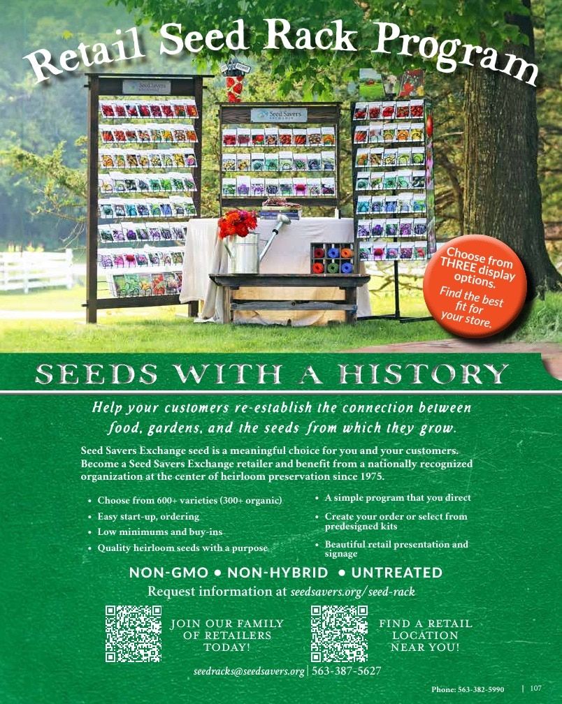 Seed Savers Exchange Annual Catalog Weekly Ad January 1 - December 31, 2026
