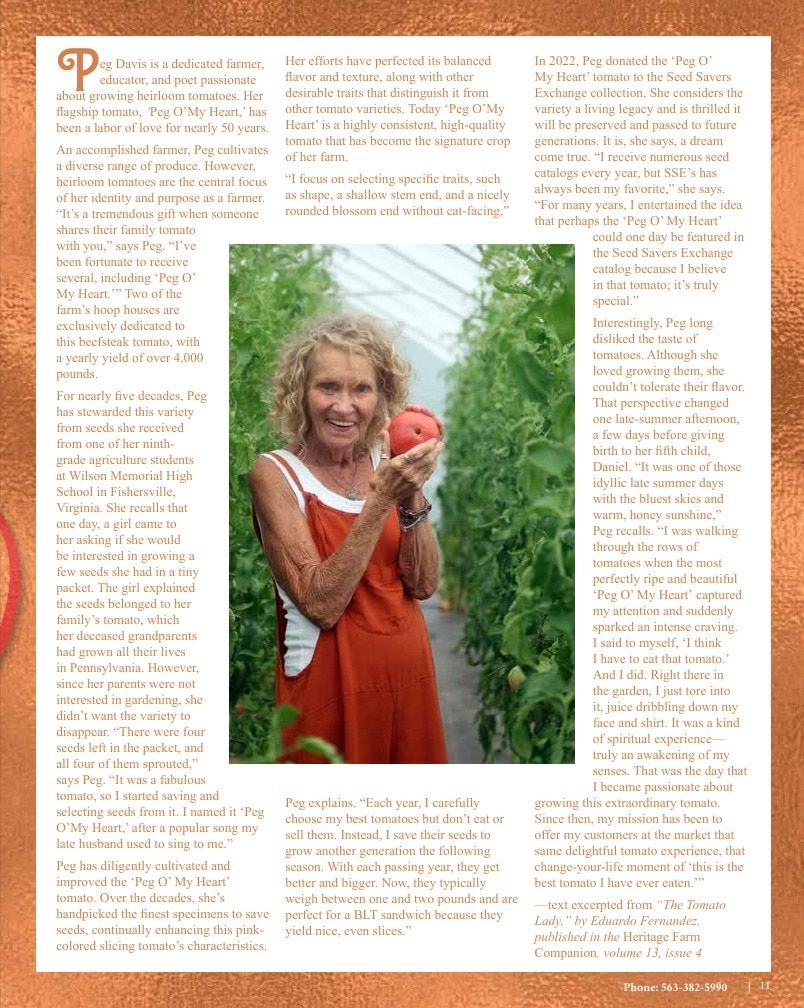 Seed Savers Exchange Annual Catalog Weekly Ad January 1 - December 31, 2026