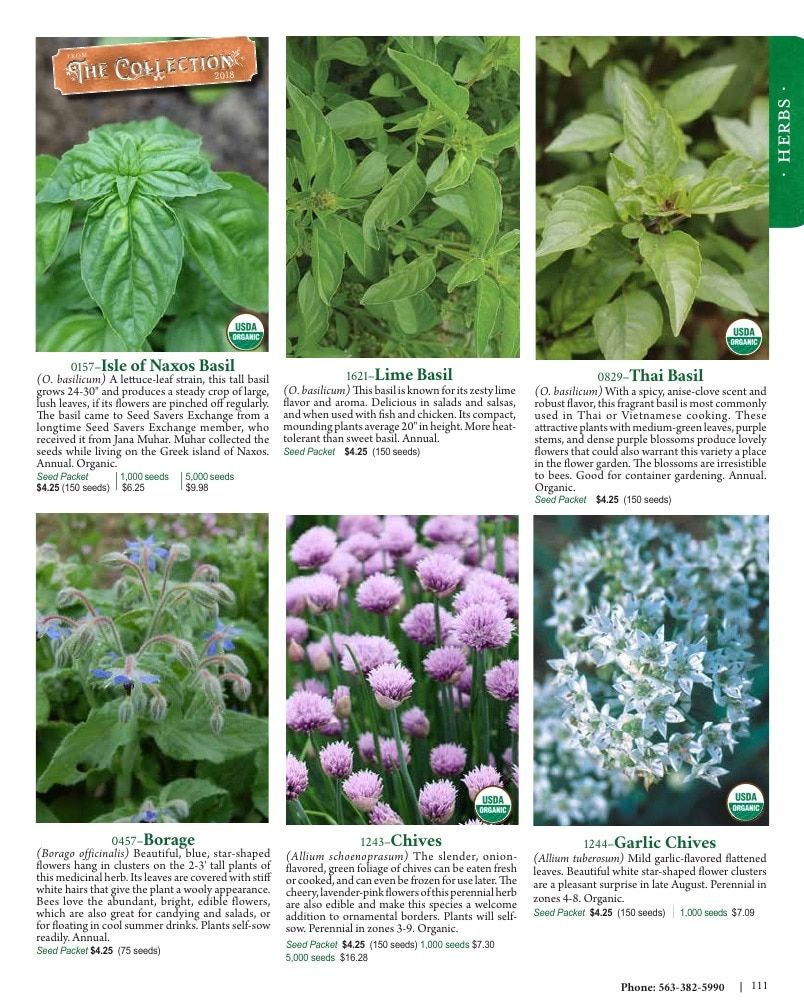 Seed Savers Exchange Annual Catalog Weekly Ad January 1 - December 31, 2026