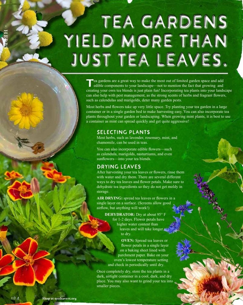 Seed Savers Exchange Annual Catalog Weekly Ad January 1 - December 31, 2026