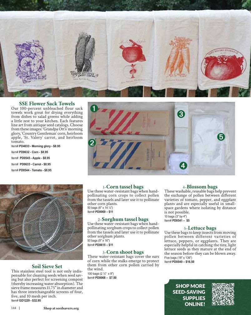 Seed Savers Exchange Annual Catalog Weekly Ad January 1 - December 31, 2026